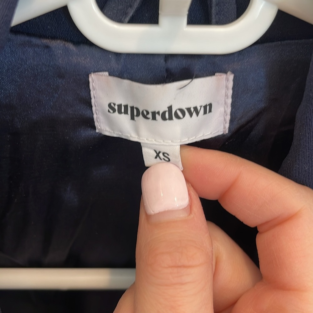Superdown Navy Blazer Dress - Picture 3 of 6